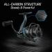 Piscifun Carbon X II Spinning Reel 2000 - 5.5oz, 22LBs Max Drag, 10+1 BB, Smooth & Powerful Fishing Reel - Buy Online on GoSupps.com