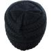 C.C Kids' Black Knit Ski Beanie Hat - Warm & Comfy Children's Winter Headwear - Buy Online on GoSupps.com
