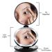 Rejuvenate Care Compact Travel Makeup Mirror with LED Lights - 1X/10X Magnification - Buy Online on GoSupps.com