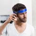 NAYAGOGO Hair Trimming Guide Neckline Shaving Template Flexible Curved Silicone Haircut Band Shaving Template Home Hair Cutting Tool Softness Elasticity Split Ends Trimmer for Man (Blue) - Buy Online on GoSupps.com