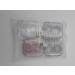 Anbeeiss Portable Contact Lens Case - 4 Pack Travel Set for Colored Lenses | Contact Lens Storage Container for Home & Travel - 64mm x 52mm x 19mm - Buy Online on GoSupps.com