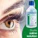 HypaClens Emergency Sterile Saline Solution Eye Wash Bottle (500 ml) - 0.9% Sodium Chloride Solution (Pack of 2) 500 ml (Pack of 2) - Buy Online on GoSupps.com