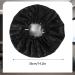 Adjustable Silk Bonnet Set - Double Sided Satin Sleep Caps for Women - Black - Protects Curly and Natural Hair - 2 Pieces - 36cm - Buy Online on GoSupps.com