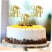 TOPBATHY Birthday Cake Toppers 10pcs 2021 Graduation Cake Arrangement Food Socket Paper Cake Topper Golden 13x13.5cm - Buy Online on GoSupps.com