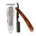 Russell's Premium Barber Shop Duo (Natural Wood Handle)