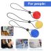 Secure Stress Balls on a String 3 Pieces Hand Exercise Balls - Ideal for Stress Relief Strengthening Hand Training Elderly Rehabilitation Training & Massage Silicone Squeeze Balls - Buy Online on GoSupps.com