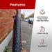 Fincci 700x35c Foldable Commuter Tires - Pack of 2 | 60 TPI City Cycling Hybrid Touring Bicycle Tyres with Nylon Protection - Buy Online on GoSupps.com