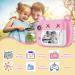 Instant Print Camera for Kids - Bearbrick Selfie Kids Camera with Zero Ink | Dual Lens | 1080P HD | 2.4 Inch | 1000 mAh | 3 Rolls Print Paper Camera for Girls Boys Age 3-12 Birthday Pink - Buy Online on GoSupps.com