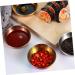 MAGICLULU 24 Pcs Silver Sauce Dish Dipping Sauce Seasoning Dish Stainless Steel 9x9cmx3pcs Silverx3pcs - Buy Online on GoSupps.com