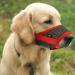 Shop Wllhyf Soft Nylon Dog Muzzle | Breathable & Comfortable Biting Chew Prevention | Adjustable Muzzle for Small Dogs (Red M) - Buy Online on GoSupps.com