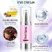 Boxmom 60ml Caffeine Eye Cream Eye Serum Set Under Eye Cream Anti Aging for Dark Circles And Puffy Eyes Retinol Eye Serum & Eye Roller (Eye Cream & Serum) Pink Set - Buy Online on GoSupps.com