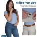 Flexible Button Waist Extenders for Pants (6-Pack Black) - Ideal for Men and Women's Pants, Shorts, Skirts - Jean Extender Button by Comfy Clothiers - Buy Online on GoSupps.com