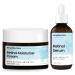 Retinol Cream for Face + Retinol Serum 2.5%