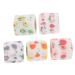 Sosoport 5 Rolls Accessories Adhesive Tape Supplies Decorate Protection Multifunction Avocado Twine Grape The Dog Strawberry Major Fruit Wrapped in Cloth