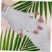 Mikinona 1 Pair UV Gloves Gel Nail Gloves Half Finger Gloves Outdoor Gloves Nail Art Skin Care Supply Summer Beach Gloves Womens Gloves UV Hand Protection Shield White LED Women's Fabric - Buy Online on GoSupps.com
