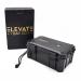 Elevate Bar Co. Travel Carrying Case - 15-Count- Waterproof, Crushproof, Airtight Seal, Durable Black Portable Case