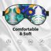 Flower Butterfly Soft Sleep Eye Mask | Breathable Eye Patch for Women | Ideal for Travel & Relaxation - Buy Online on GoSupps.com