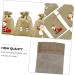 KOMBIUDA 12pcs Christmas Drawstring Bag Candy Bags Burlap Lovely Bags Hold Accessories Bag Storage Bag Pocket - Buy Online on GoSupps.com