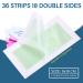 irreshine Body Wax Strips 36ct | Large Size for Women | 7.1x3.5 Inches | Natural Formula Hair Removal - Buy Online on GoSupps.com