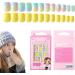 Press On Nails for Kids Little Girls Fake Nails - Children Fake Artificial False Nail Tips Pre Glue Full Nails for Girls Kids Decoration - Buy Online on GoSupps.com
