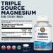 KAL Triple Source Magnesium Complex | 100 Tabs | Vegan, Gluten-Free | Bone, Muscle, Nerve Support | 60-Day Guarantee - Buy Online on GoSupps.com