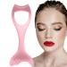 Silicone Makeup Stencil Reusable Mascara Shield Eyeliner Molds for Winged Eyeliner Lashes Lip Liner Quick Makeup Tool for Eyes for Beginners Dyeulget Pink