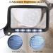 Portable LED Illuminated Lighted Magnifier 20X Handheld Large with 5 LED Lights Reading 2 Dimming Modes for Reading Small Prints Book Low Vision Senio Full of Stars - Buy Online on GoSupps.com