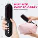 Portable Cordless Hair Straightener Brush | Ionic Hot Comb for Travel | Lightweight & Rechargeable with Fast Charger & LCD Display - Buy Online on GoSupps.com