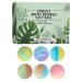 6 Shower Bombs Small Moisturizing Shower Bombs Natural Bubble Bath Balls for Relaxation Moisturizing Suitable for Women Kids and Men