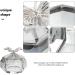 TOVINANNA Glass Nail Dappen Cup with Butterfly Lid Glass Nail Cup Nail Art Glass Dappen Dish Liquid Powder Crystal Cup for Mixing Liquid Powder Nail Art Manicure Tools - Buy Online on GoSupps.com