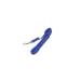 IDC Color & Gray rubberized leash 14 mm x 3 m with loop blue-grey Blue-grey 14 mm x 3 m (with loop)