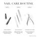 Tweezerman Glass Nailcare Set - Professional Nail Care Kit - Buy Online on GoSupps.com