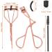 WLLHYF Eyelash Curler Kit with 10 Silicone Refill Pads and Mascara Brush - Universal Lash Curler Makeup Tool for Women - Buy Online on GoSupps.com