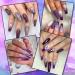 MIZHSE Poly Nail Gel Purple Temperature Color Changing Extension Builder Gel - Professional Nail Thickening Tool for Beginners (MS-Purple) - Buy Online on GoSupps.com