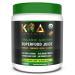 KOA Organics Greens Superfood Juice Powder - USDA Organic Super Greens Powder with with Spirulina Chlorella Matcha Wheat Grass Digestive Enzymes & Probiotics - Lemon Flavor -30 ServQ