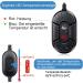 AQQA 25W Aquarium Heater with LED Display - Adjustable Temperature Control for 20-40L Aquariums - Buy Online on GoSupps.com