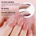 Kalolary Full Cover Dual Nail System Form 100PCS Clear Dual Forms UV Gel Acrylic Tips + 10PCS Poly Gel Quick Building Nail Tip Clip - Buy Online on GoSupps.com