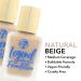W7 Legend Creamy Liquid Foundation - Semi-Matte Medium Coverage - 28ml (Natural Beige) - Buy Online on GoSupps.com