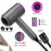 Ionic Hair Dryer 1800W Professional Blow Dryer with AC Motor | Negative Ion Technology | 3 Heat/2 Speed/Cold Settings | 2 Nozzles & 1 Diffuser | Home, Salon, Travel - Women, Kids - Buy Online on GoSupps.com