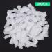 200Pcs Clear Disposable Ear Protectors - Elastic Caps for Hair Dye, Shower, Bathing - Buy Online on GoSupps.com