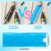 400 Pcs Clear Disposable Pen Covers for PMU Machine Microblading - Dustproof Protection Sleeves in Pink & Blue (2 Boxes) - Buy Online on GoSupps.com
