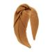 axy Elegant Headband in Fashionable Design Beautiful Women's Headband Hair Accessories HRM3 (Orange Brown) orange-brown