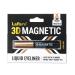 Laflare 3D Magnetic Liquid Eyeliner for 3D Magnetic Eyelashes  Smudge-proof  Cruelty-Free  Paraben-Free  Fragrance-Free  Vegan  Mega Hold