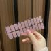 Nail Gel Stickers 44 PCS Gel Nail Stickers Light Colour Gel Nail Strips Long Lasting Nail Polish Strips Self Adhesive Sticker Nails Full Cover Nail Stickers for Women Girls - Buy Online on GoSupps.com