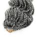 Goddess Box Braids Crochet Hair Silver Grey 14 Inch 5Packs/Lot | Synthetic Premium Fiber Braiding Hair | Tgrey - Buy Online on GoSupps.com