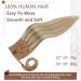 Buy Runatur 40cm Real Hair Braided Ponytail Extensions - Brown & Platinum Blonde Remy Hair - 80g #8P60 - Buy Online on GoSupps.com