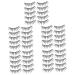 FRCOLOR 50 Pairs Fake Eyelashes Natural False Lashes for Women Reusable Black Eyelashes Short False Natural Eyelashes Natural False Eyelashes False Eyelashes Individual Fiber Set Princess