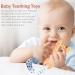 Silicone Teething Toys for Babies 0-12 Months - Set of 5 | Molar Chew & Soothe Gums | Infant Teether Toys - Buy Online on GoSupps.com