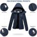 CAMELSPORTS Women's Waterproof Ski Jacket with Fleece - Navy, X-Large - Buy Online on GoSupps.com
