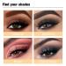 UCANBE 54 Colors Amber Gem Eyeshadow Palette - Highly Pigmented Matte & Shimmer Eye Shadow - Buy Online on GoSupps.com